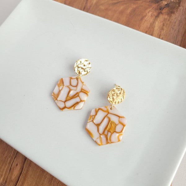 Roxy Pumpkin Spice Earrings