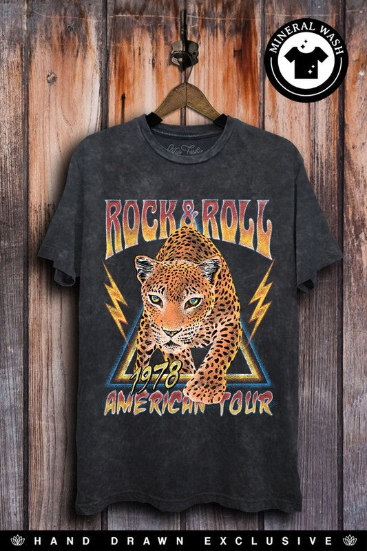 Rock & Roll Graphic T-shirt