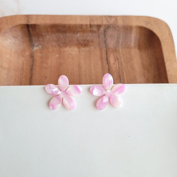 Blossom Bubble Gum Earrings