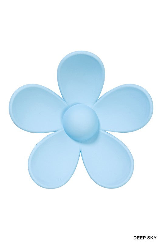 Flower Claw Hair Clip
