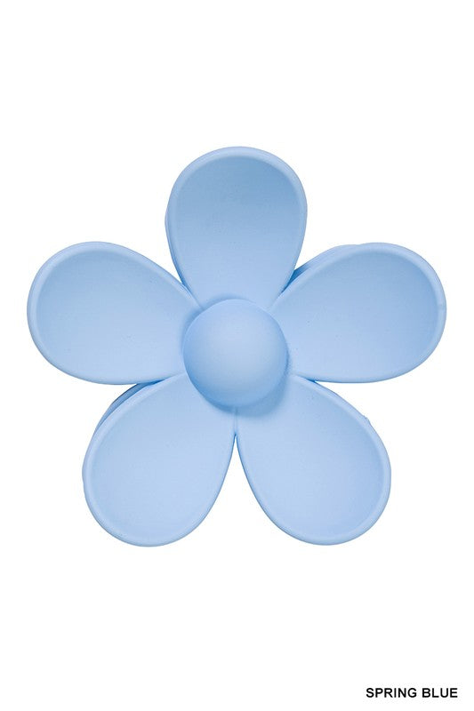 Flower Claw Hair Clip