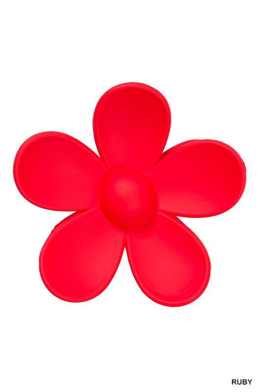 Flower Claw Hair Clip
