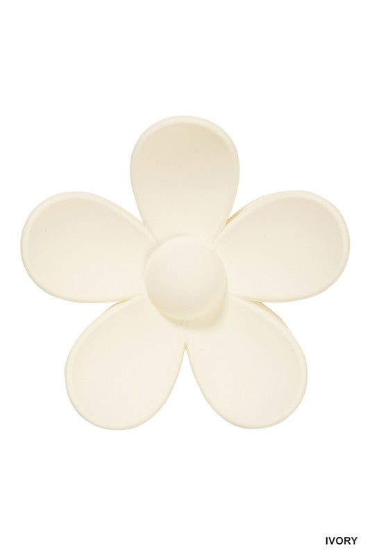 Flower Claw Hair Clip