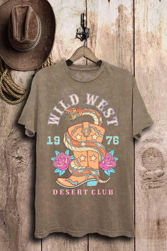 Wild West Desert Graphic T-shirt