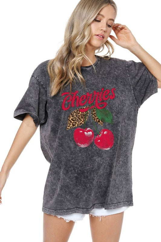 Cherry Graphic T-shirt