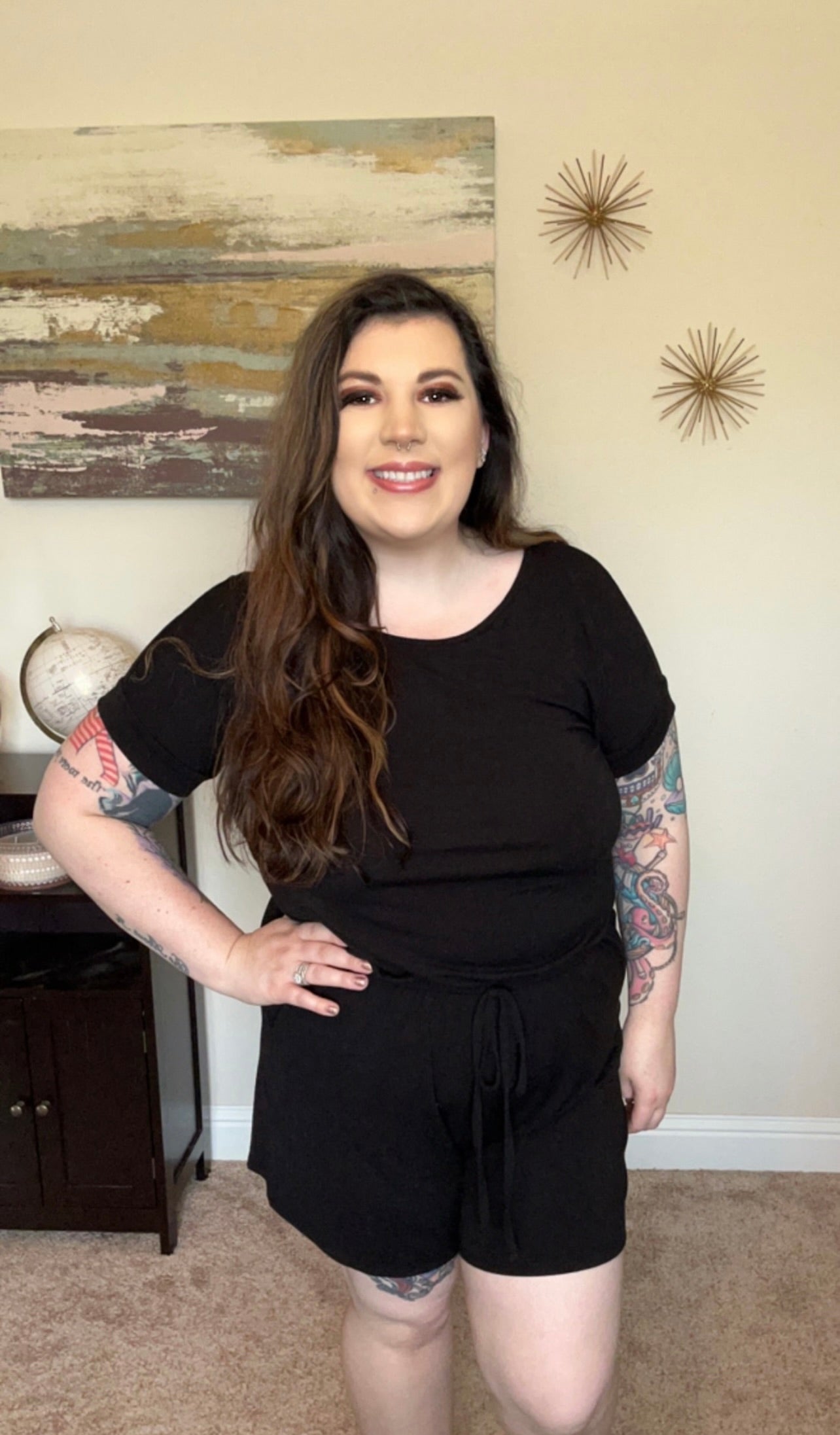 Short Sleeve Romper