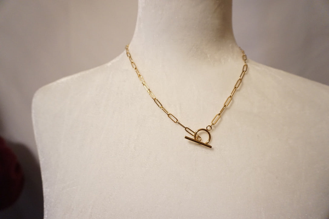 Paper Clip Chain Necklace