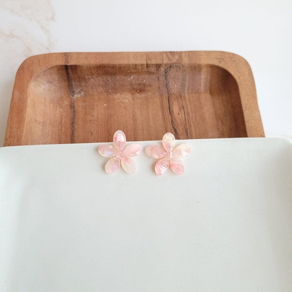 Blossom Coral Earrings