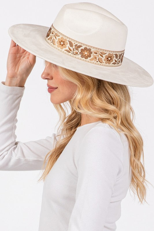 Flower Ribbon Hat
