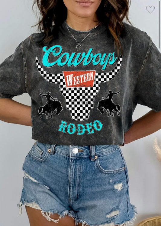 Cowboys Rodeo Graphic T-shirt