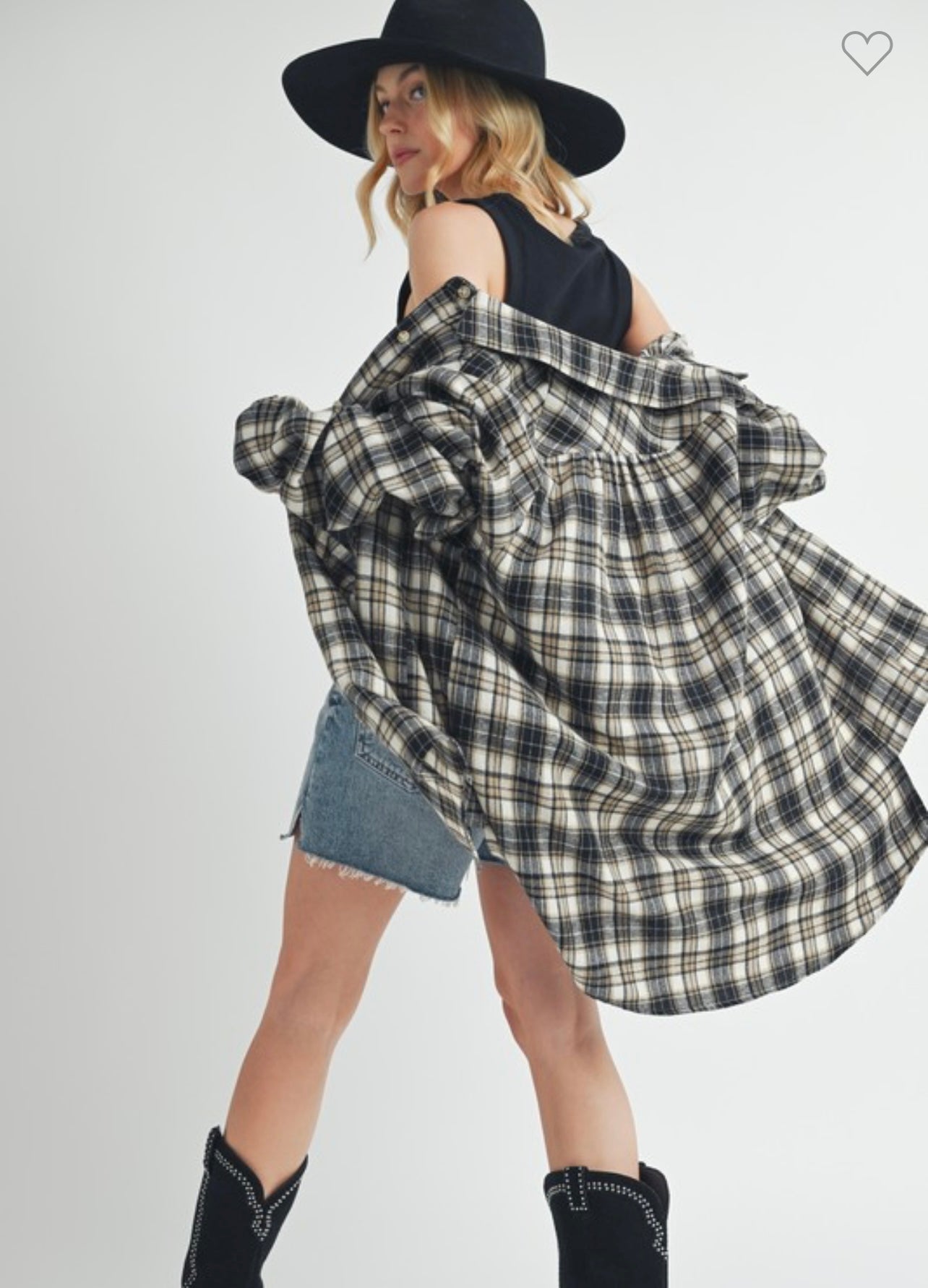 Plaid Flannel Button down