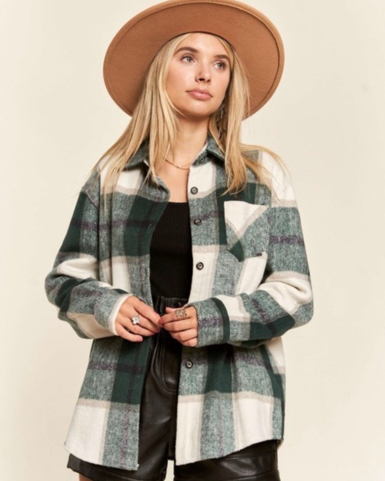 Plaid Flannel Shacket