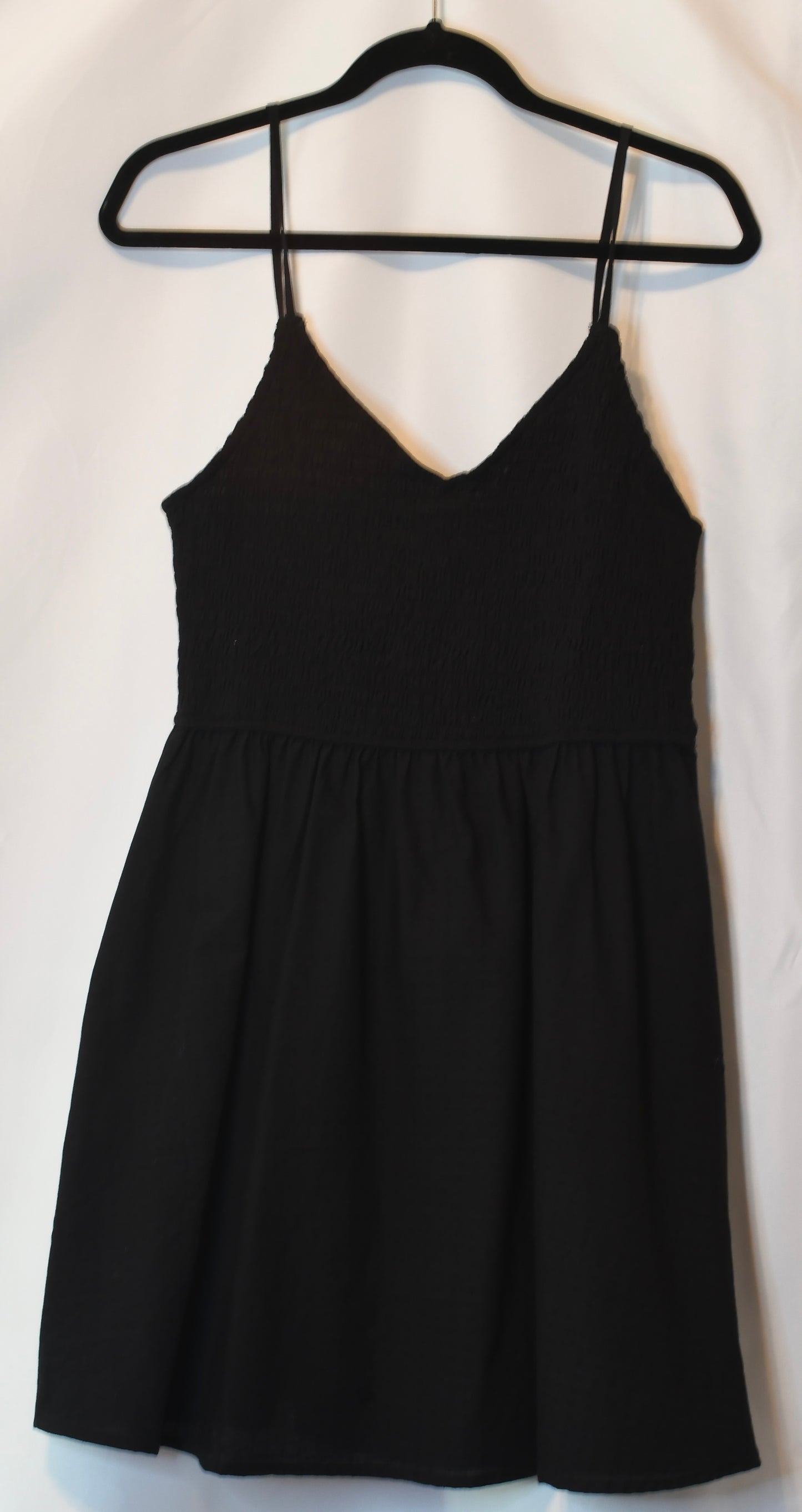 Eyelet Woven Mini Dress